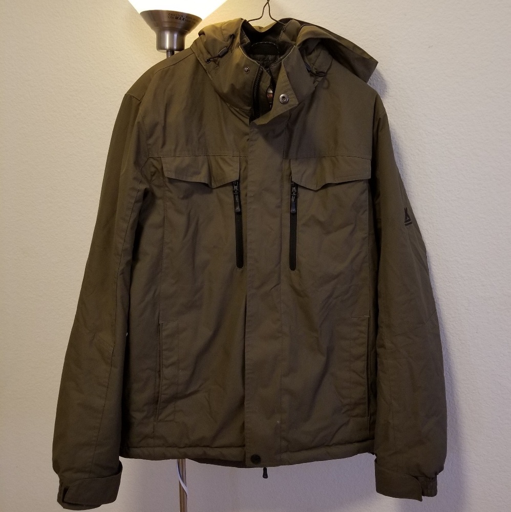 Zeroxposur Dozer Solid Midweight Olive Ski Jacket - image 2